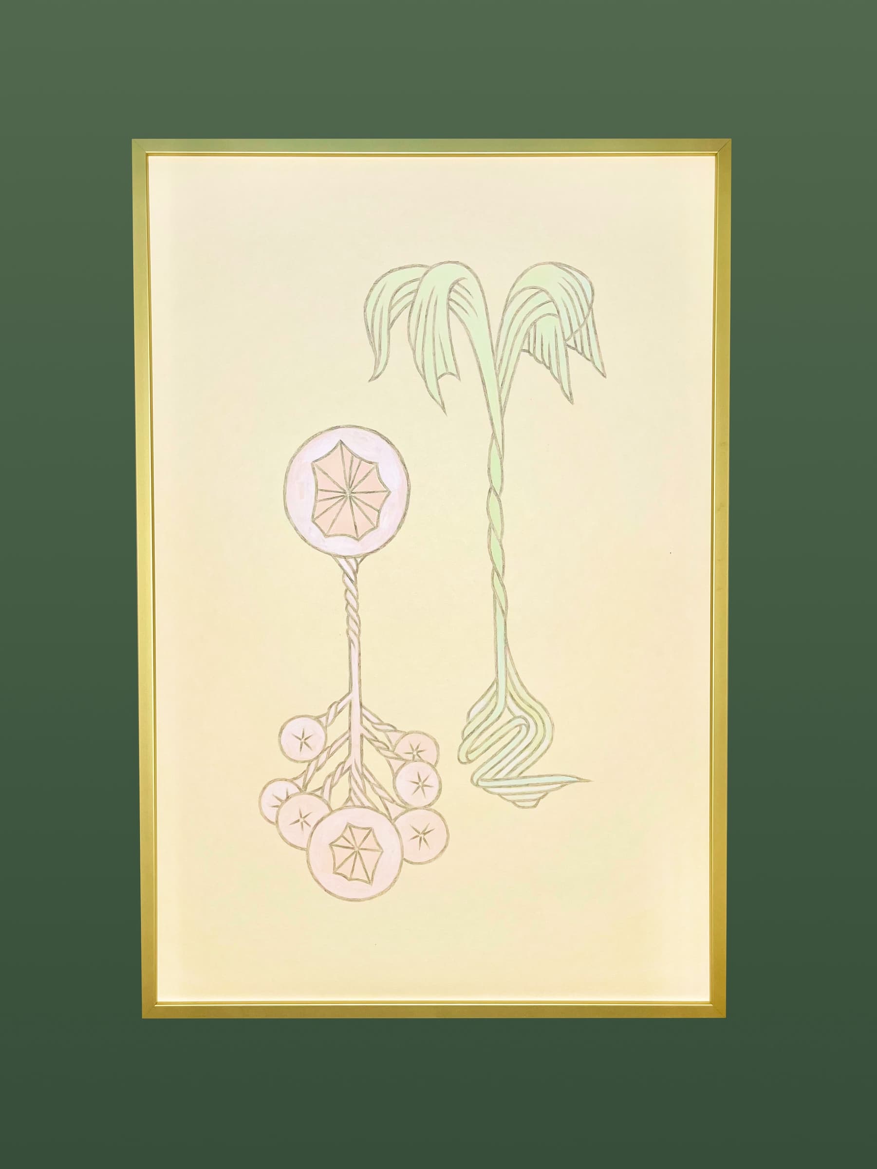 Botanical No. 4, framed